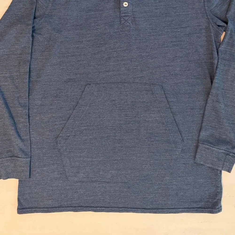 The North Face Lightweight Hooded Henley Mens Size L Pocket Layer Casual Outdoor